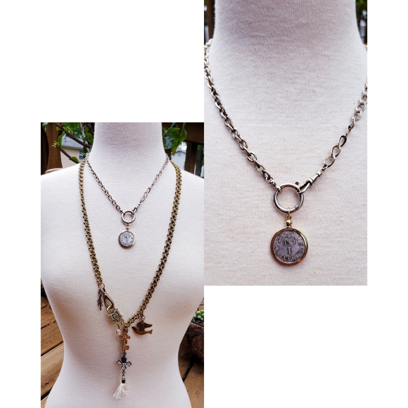 coiledfusion Jewelry - SOLD*Coiledfusion Imperial Coin Sterling Necklace